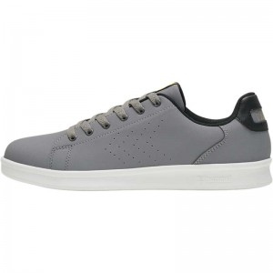 Basket Hummel Busan Synth. Nubuck Homme Grise | 684037-248