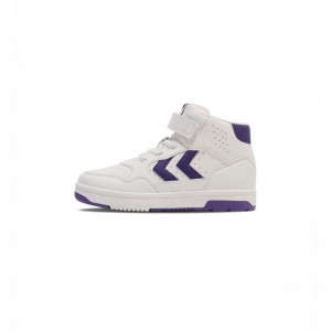 Basket Hummel Camden High Jr Enfant Blanche | 778192-051