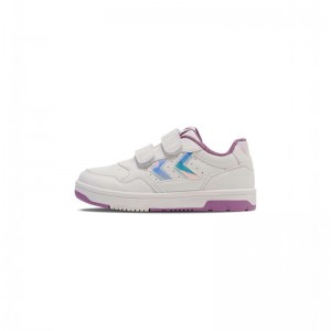 Basket Hummel Camden Jr Enfant Blanche | 402207-125