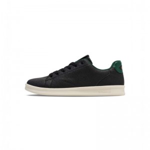 Basket Hummel Court Line Lz Homme Noir | 496400-446