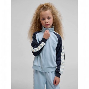 Basket Hummel Daily Zip Enfant Bleu | 826931-890