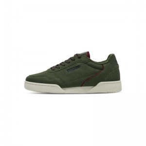 Basket Hummel Forli Synth. Suede Homme Vert | 730722-762