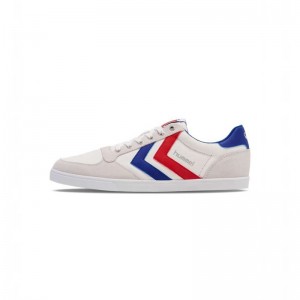 Basket Hummel Hummel Slimmer Stadil Low Homme Blanche | 994016-982