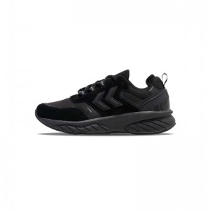 Basket Hummel Marathona Reach Lx Tonal Rib Homme Noir | 118761-688