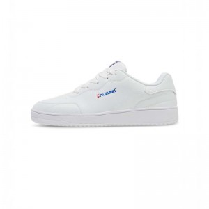 Basket Hummel Match Point Homme Blanche | 547237-046