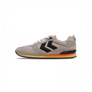 Basket Hummel Monaco 86 Ns Femme Grise | 306102-844