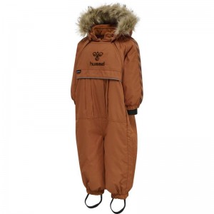 Basket Hummel Moon Tex Snow Enfant Marron | 464946-046