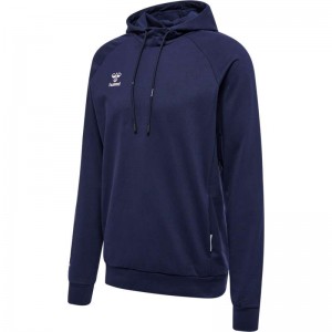 Basket Hummel Move Grid Cotton Homme Bleu Marine | 143495-784