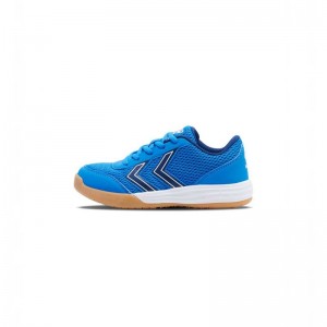 Basket Hummel Multiplay Flex Lc Jr Enfant Bleu | 591536-703