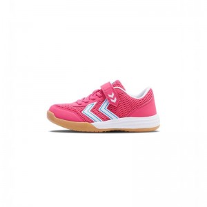Basket Hummel Multiplay Flex Vc Jr Enfant Rose | 712402-778