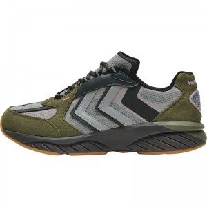 Basket Hummel Reach Lx 6000 Tex Homme Vert | 946697-161