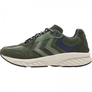 Basket Hummel Reach Lx 6000 Urban Homme Vert | 392006-831