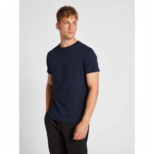 Basket Hummel Red Basic S/S Homme Bleu Marine | 049680-243