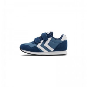 Basket Hummel Reflex Double Multi Jr Enfant Bleu | 342256-458