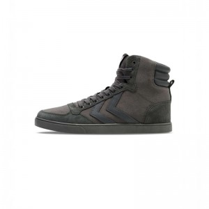 Basket Hummel Slimmer Stadil Tonal High Homme Grise | 212342-099