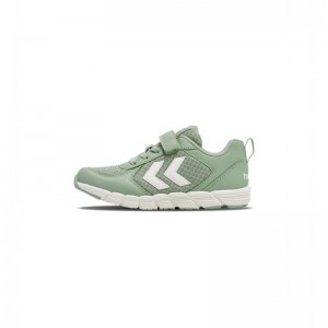 Basket Hummel Speed Jr Enfant Vert | 072215-659