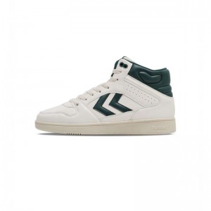 Basket Hummel St Power Play Mid Pl Homme Blanche | 569769-394
