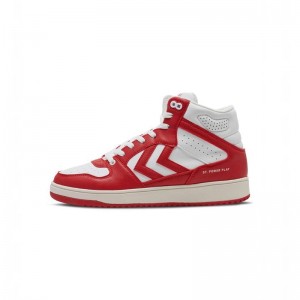 Basket Hummel St. Power Play Mid Rt Homme Blanche | 054672-372