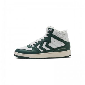Basket Hummel St. Power Play Mid Rt Homme Blanche | 296523-040