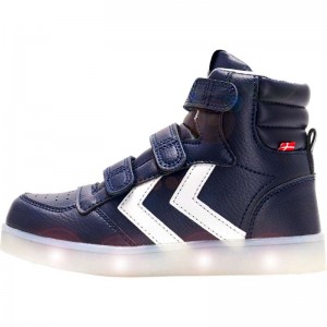 Basket Hummel Stadil Flash Jr Enfant Noir | 957137-365