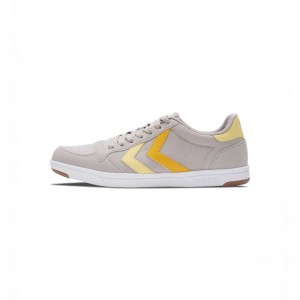 Basket Hummel Stadil Light Canvas Homme Grise | 251034-155