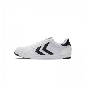 Basket Hummel Stadil Light Canvas Homme Blanche | 430397-002