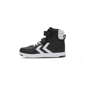 Basket Hummel Stadil Light Quick High Jr Enfant Noir | 806211-691
