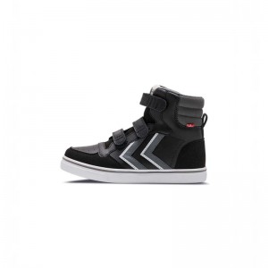 Basket Hummel Stadil Pro Jr Enfant Noir | 381298-875