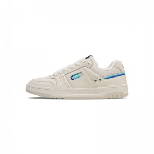 Basket Hummel Stockholm Lx-e Archive Femme Blanche | 242144-185