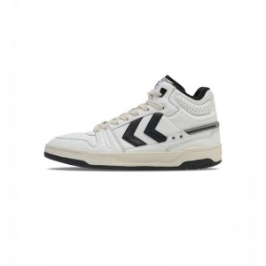 Basket Hummel Tennis 10 Lx-e Homme Blanche | 809503-465
