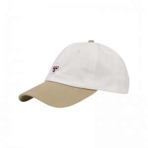 Casquettes Hummel Baseball Bee Femme Blanche | 912937-356
