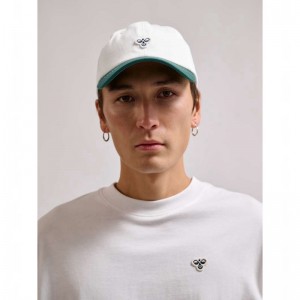 Casquettes Hummel Baseball Bee Homme Blanche | 302916-205