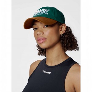 Casquettes Hummel Baseball Bee Homme Vert | 796840-504