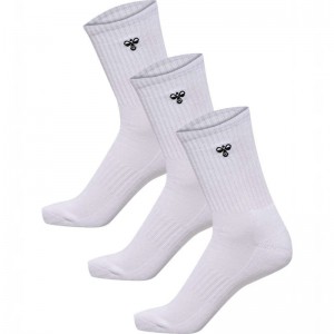 Chaussette Hummel 3-packs Bee Homme Blanche | 976361-144