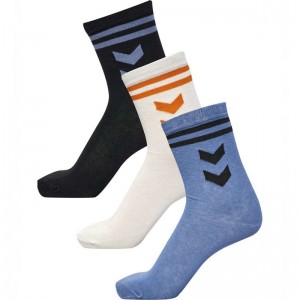 Chaussette Hummel Alfie 3-pack Enfant Bleu | 731345-451