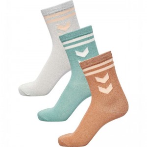 Chaussette Hummel Alfie 3-pack Enfant Corail | 601191-374