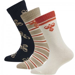 Chaussette Hummel Alfie 3-pack Enfant Noir | 103850-993