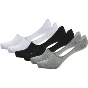 Chaussette Hummel Chevron 6-pack No Show Femme Blanche | 403477-537