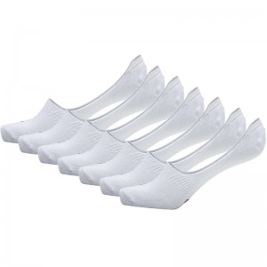 Chaussette Hummel Chevron 6-pack No Show Femme Blanche | 243751-810