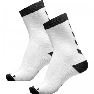 Chaussette Hummel Element Indoor Sport 2 Pack Homme Blanche | 304449-702