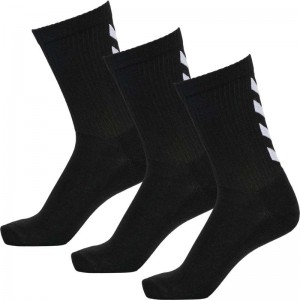 Chaussette Hummel Fundamental 3-pack Femme Noir | 383340-271