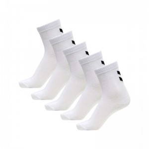 Chaussette Hummel Make My Day 5-pack Enfant Blanche | 064907-156