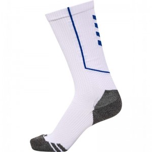 Chaussette Hummel Pro Trainings High Homme Blanche | 762225-817