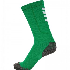 Chaussette Hummel Pro Trainings High Homme Vert | 191605-857