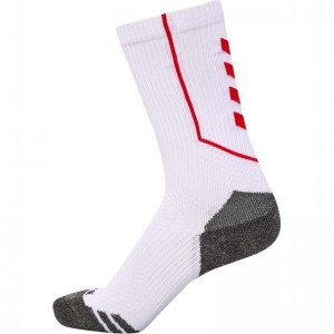 Chaussette Hummel Pro Trainings Low Homme Blanche | 985464-167