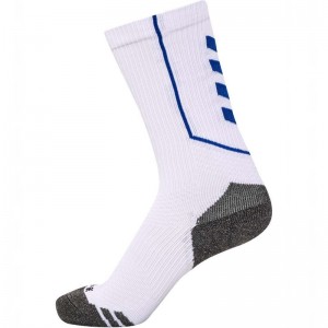 Chaussette Hummel Pro Trainings Low Homme Blanche | 792501-166
