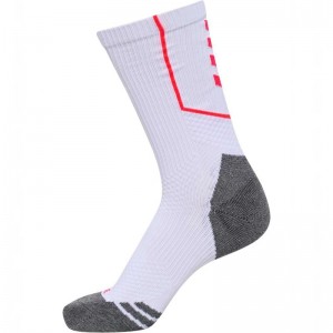 Chaussette Hummel Pro Trainings Low Homme Blanche | 694284-112