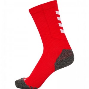 Chaussette Hummel Pro Trainings Low Homme Rouge | 876071-948