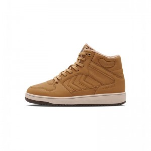 Chaussette Hummel St. Power Play Mid Tex Homme Marron | 349731-760