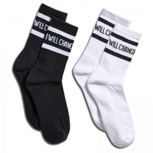 Chaussette Hummel Stscarbon 2pk Enfant Noir | 118273-488